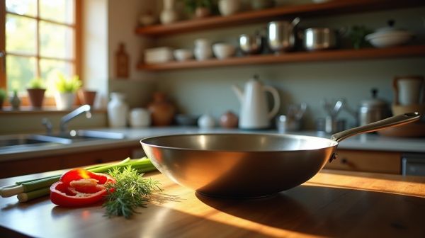 Adoptez un wok en inox pour une cuisine créative et saine