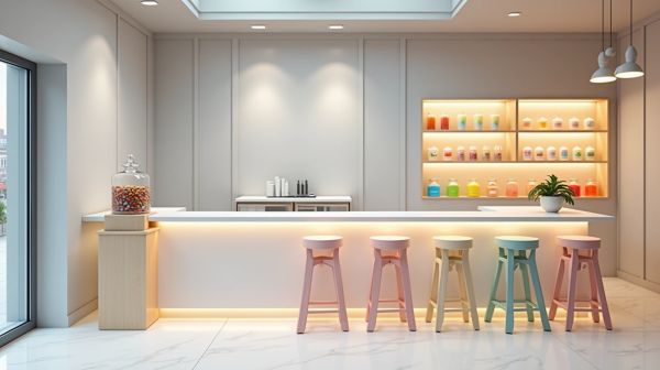Equiper un bar a bubble tea de A a Z sans se ruiner