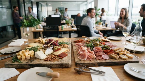 Top idées de planches fromage et charcuterie pour le bureau