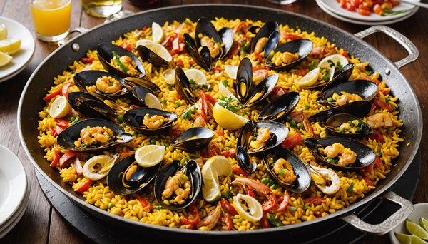 Faites voyager vos invités avec des recettes exotiques à la poêle à paella