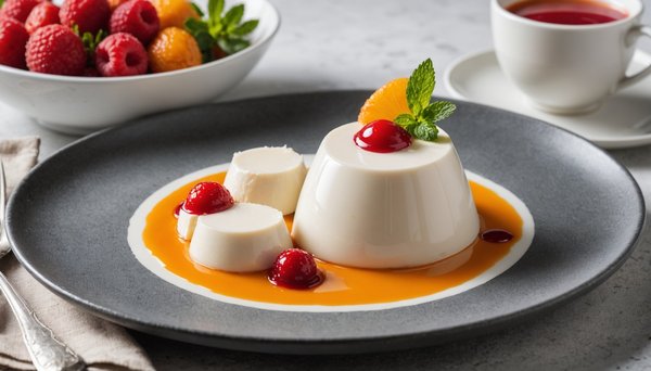 Découvrez les Secrets de la Panna Cotta à la Noix de Coco et son Coulis Exotique irrésistible !